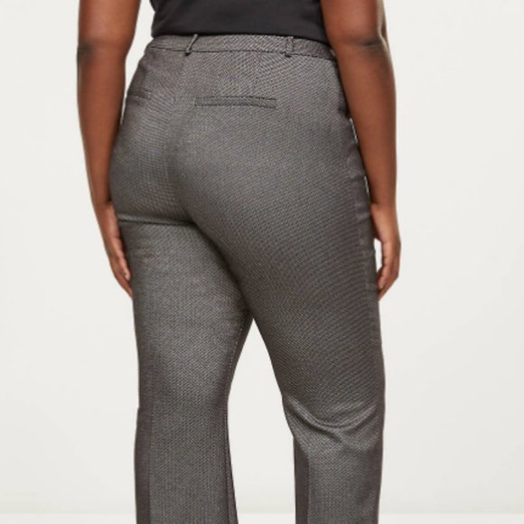 Lane Bryant 28R ‘Allie’ boot pant metallic chevron - Picture 3 of 10